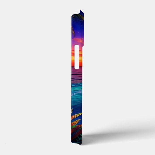 Fantasie Tropisch Strand Vier Case-Mate iPhone Case (Achterkant / Rechts)