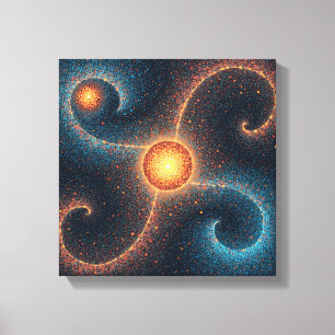 fantasie universum Cosmic Dreams Wall Art Canvas Afdruk