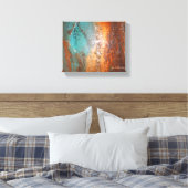 FANTASIE VAN KLEUR CANVAS AFDRUK (Insitu (Slaapkamer))