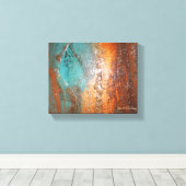 FANTASIE VAN KLEUR CANVAS AFDRUK (Insitu (Houten vloer))