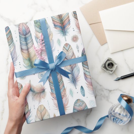 Fantasie Veer Cadeaupapier (Geschenken)