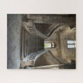 Fantasie verlaten Chateau Grand Staircase Legpuzzel (Horizontaal)