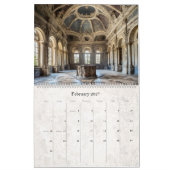 Fantasie verlaten Franse kastelen Kalender (Feb 2027)