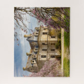 Fantasie Verval Frans Chateau in de lente Legpuzzel (Verticaal)