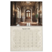 Fantasie Victoriaans herenhuizen Kalender (Jan 2026)