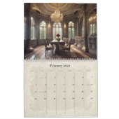 Fantasie Victoriaans herenhuizen Kalender (Feb 2026)