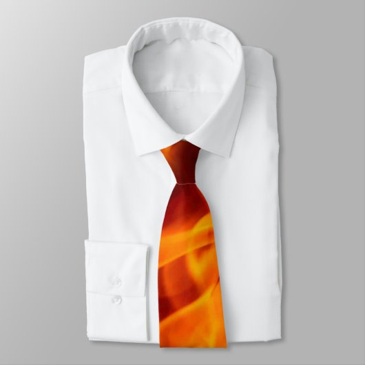 FANTASIE VLAMMEN Brandend Heet Mode Stropdas (Gebonden)