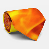 FANTASIE VLAMMEN Brandend Heet Mode Stropdas (Opgerold)