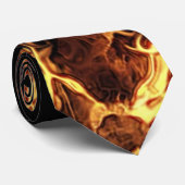 FANTASIE VLAMMEN (nekeffecten) Stropdas (Opgerold)