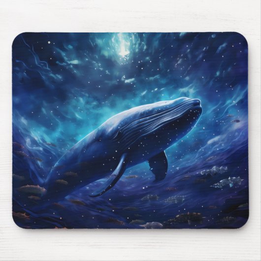 Fantasie Walvis Muismat (Voorkant)