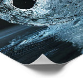 💧 Fantasie Water Zwaan Mystieke Vloeistof Elegant Poster (Hoek)