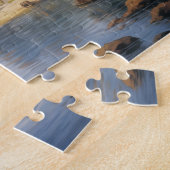 Fantasie Waterfront Village & Ship Legpuzzel (Zijkant)
