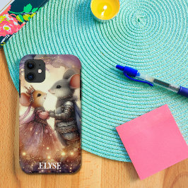 Fantasie Waterverf Renaissance Mouse Romance Case-Mate iPhone Case
