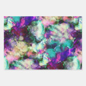 Fantasie waterverven in multi-tones: inpakpapier vel (Voorkant 2)
