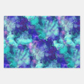 Fantasie waterverven in multi-tones: inpakpapier vel (Voorkant)