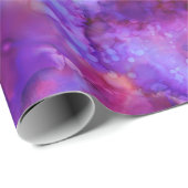 Fantasie waterverven, warme tinten : cadeaupapier (Rol Hoek)