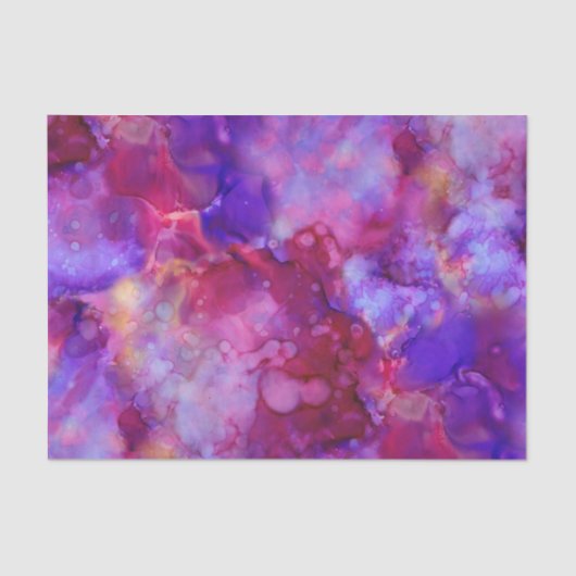 Fantasie waterverven, warme tinten : tissuepapier (Voorkant)