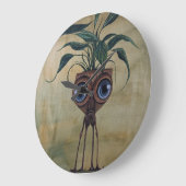Fantasie Whimsical Surrealisme Wandklok (Hoek)