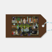 Fantasie wizard Boeken Dragon Potions Cadeaulabel (Voorkant (Horizontaal))
