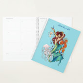 Fantasie Zeemeermin Blauwgroen Staart Planner (Display)