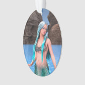 Fantasie Zeemeermin Ornament (voorkant)