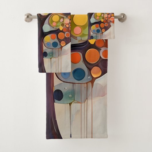 Fantasiebaum - fantasy tree bad handdoek (Insitu)