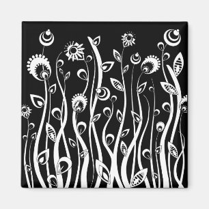 fantasiebloemen magneet