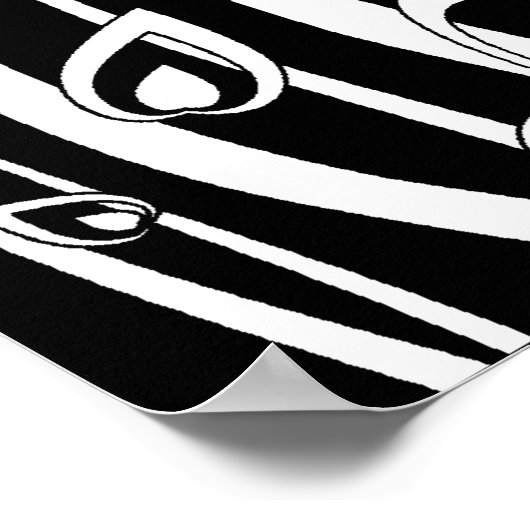 fantasiebloemen poster (Hoek)