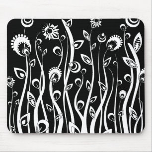 fantasiebloemen_wit muismat