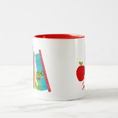 Fantasieboekennaam Tweekleurige Koffiemok (Center)