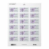 Fantasieboom Nieuw Adres Etiket (Full Sheet)