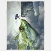 FANTASIEDRAAK FLEECE DEKEN (Voorkant)