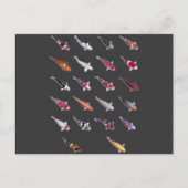 Fantasiek over Koi Briefkaart (Voorkant)