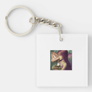 fantasiekind sprookjeszwam  sleutelhanger