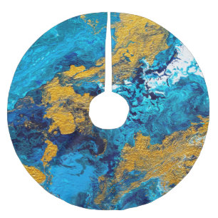 Fantasiekleuren: artistieke Abstracte achtergrond. Kerstboom Rok