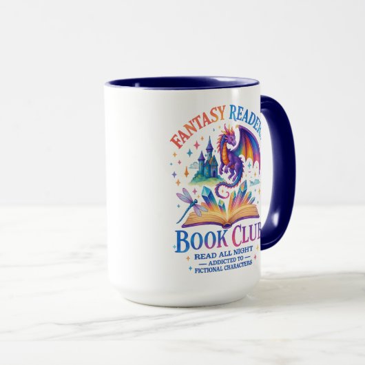 Fantasielezers... Mok (Voorkant rechts)