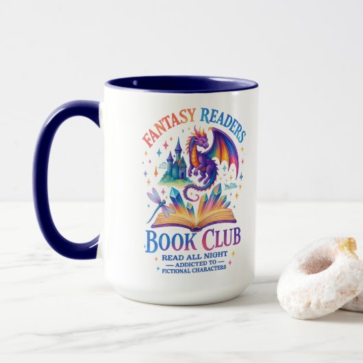 Fantasielezers... Mok (Met donut)