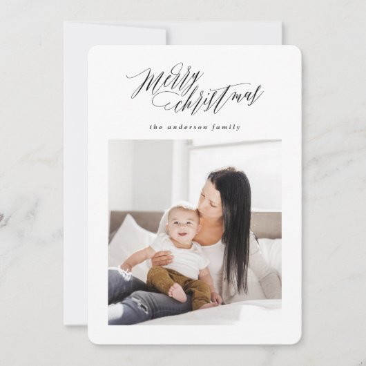 Fantasiemantoflet voor kerstfeestritten feestdagenkaart (Voorkant)