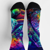 Fantasiematchemie, geometrisch koel sokken (Top)