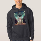Fantasienaam Bandieten - #MemeBandit QR Code Hoodi Hoodie (Voorkant)