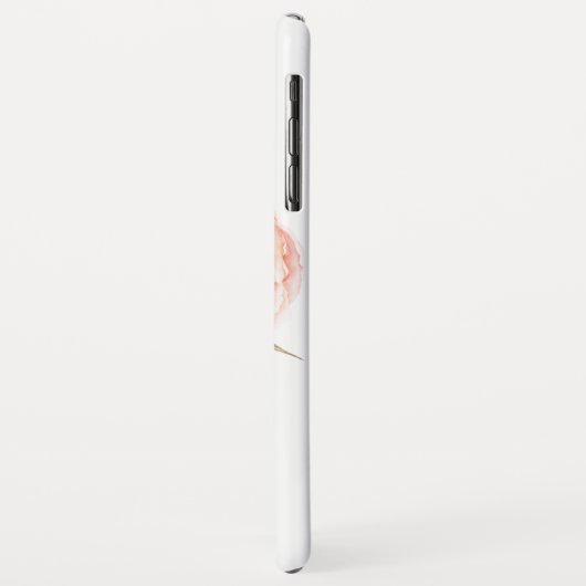 Fantasienaam Delicate Pink Peonies Case-Mate iPhone Case (Achterkant/links)