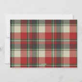 Fantasienaam kerstfeestdag feestdagenkaart (Achterkant)