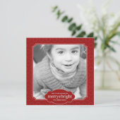 Fantasienaam/ kerstkaart (Staand voorkant)