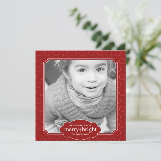 Fantasienaam/ kerstkaart (Staand voorkant)