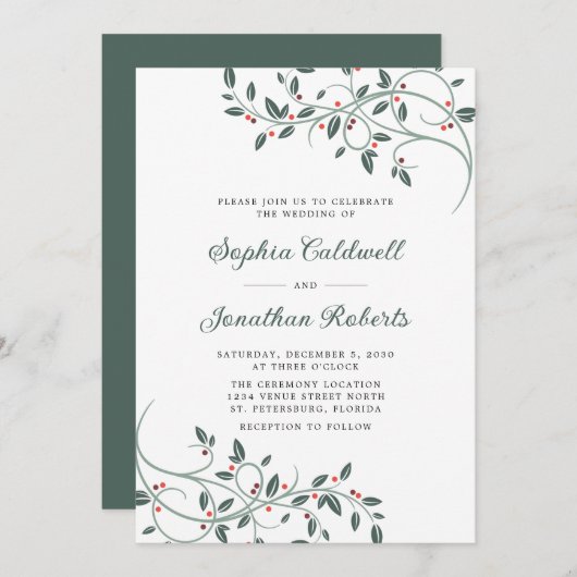 Fantasienaam QR Code Weddenschap met fijne kerst Kaart (Voorkant / Achterkant)