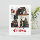 Fantasienaam voor kerst feestdagenkaart (Staand voorkant)