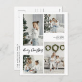 Fantasienaam voor kerst feestdagenkaart (Voorkant / Achterkant)