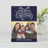 Fantasienaam voor kerst feestdagenkaart (Staand voorkant)