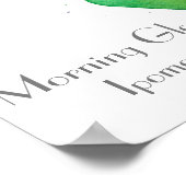 Fantasienaam Waterverf bloemen Poster (Hoek)