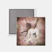Fantasiepaarden Magneet (Voorkant / Achterkant)